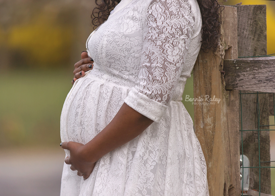 white lace dress spring maternity 