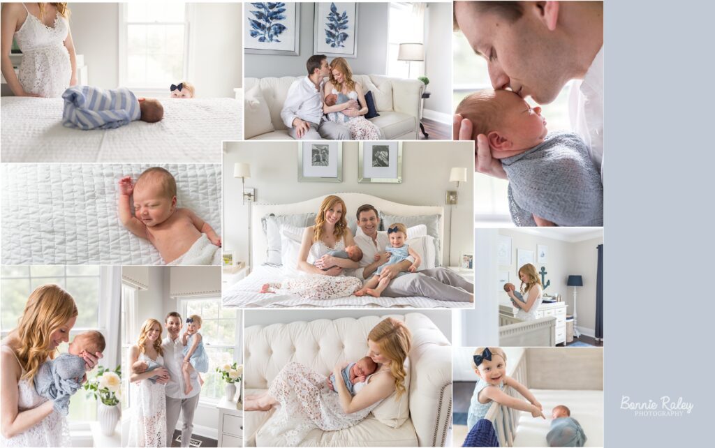 West chester in home lifestyle newborn photographer